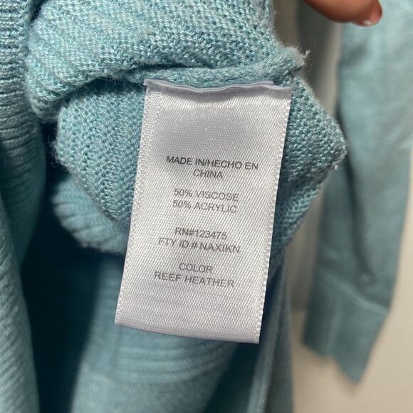 Adrienne Vitadinni Cowl Neck Tunic Sweater Sz S - Picture 6 of 7